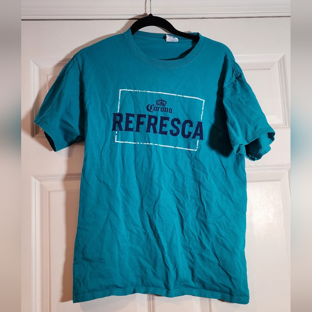 Corona Refresca Blue Men's T-Shirt M